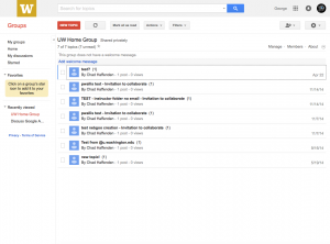 Google Groups Topics